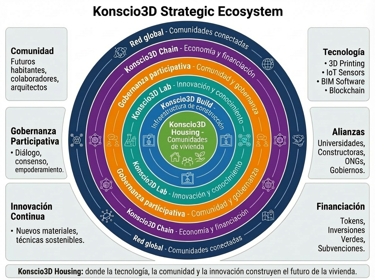 Ecosistema Konscio3D Housing